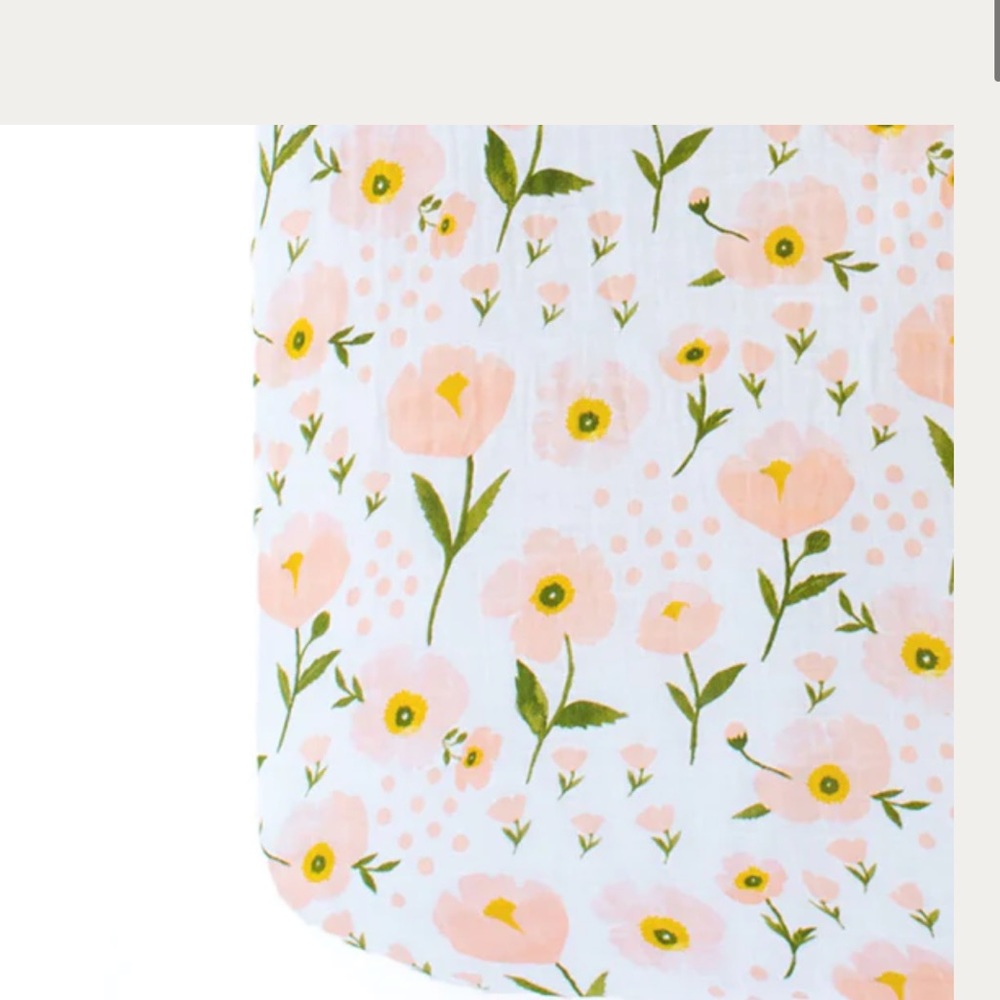 Clementine Kids Crib Sheet – Blush Bloom
